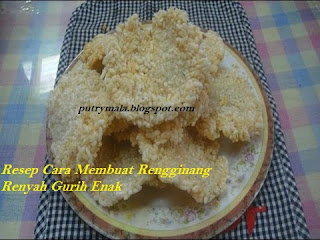 Resep Cara Membuat Rengginang Renyah Gurih Enak Berjuta Rasa